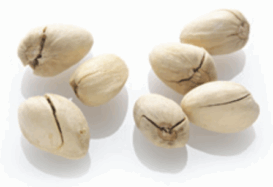 Pistacho con apertura fuera de la sutura. Defectos del pistacho. Cosecha del pistacho. Precio del pistacho.