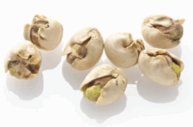 Pistacho con cáscara irregular. Defectos del pistacho. Cosecha del pistacho. Precio del pistacho.