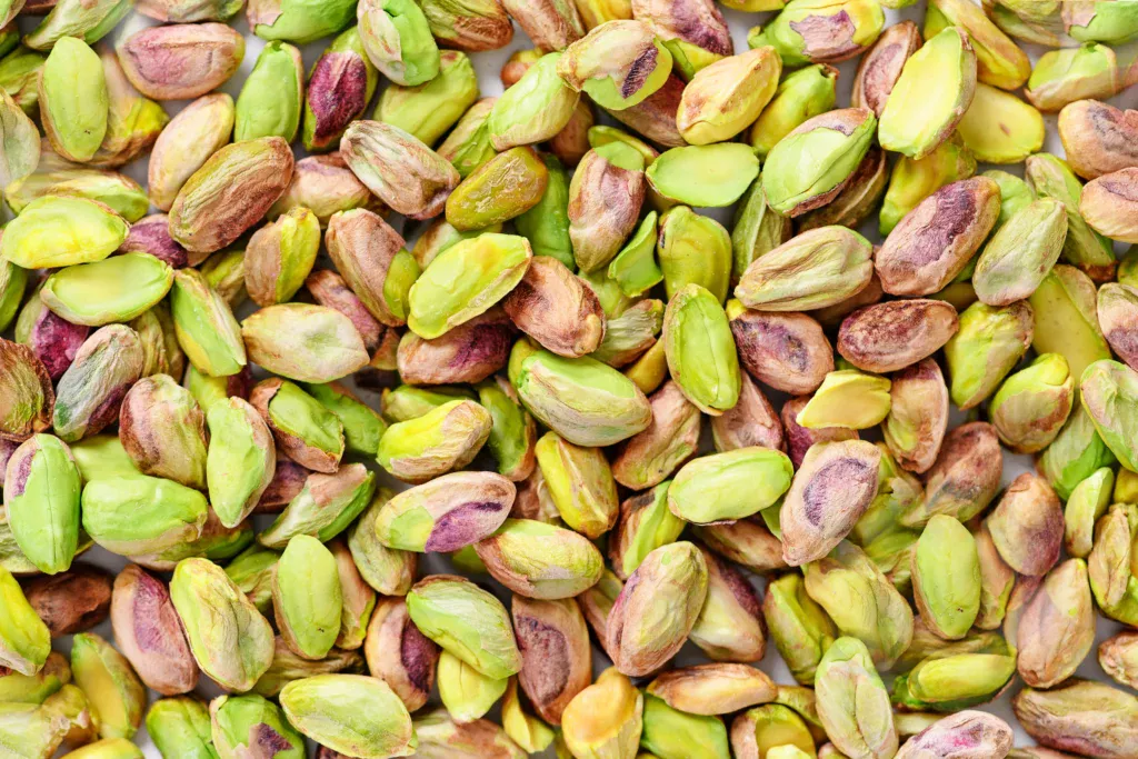 pistachos pelados para consumo