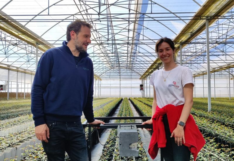 Cámara multiespectral para viviero